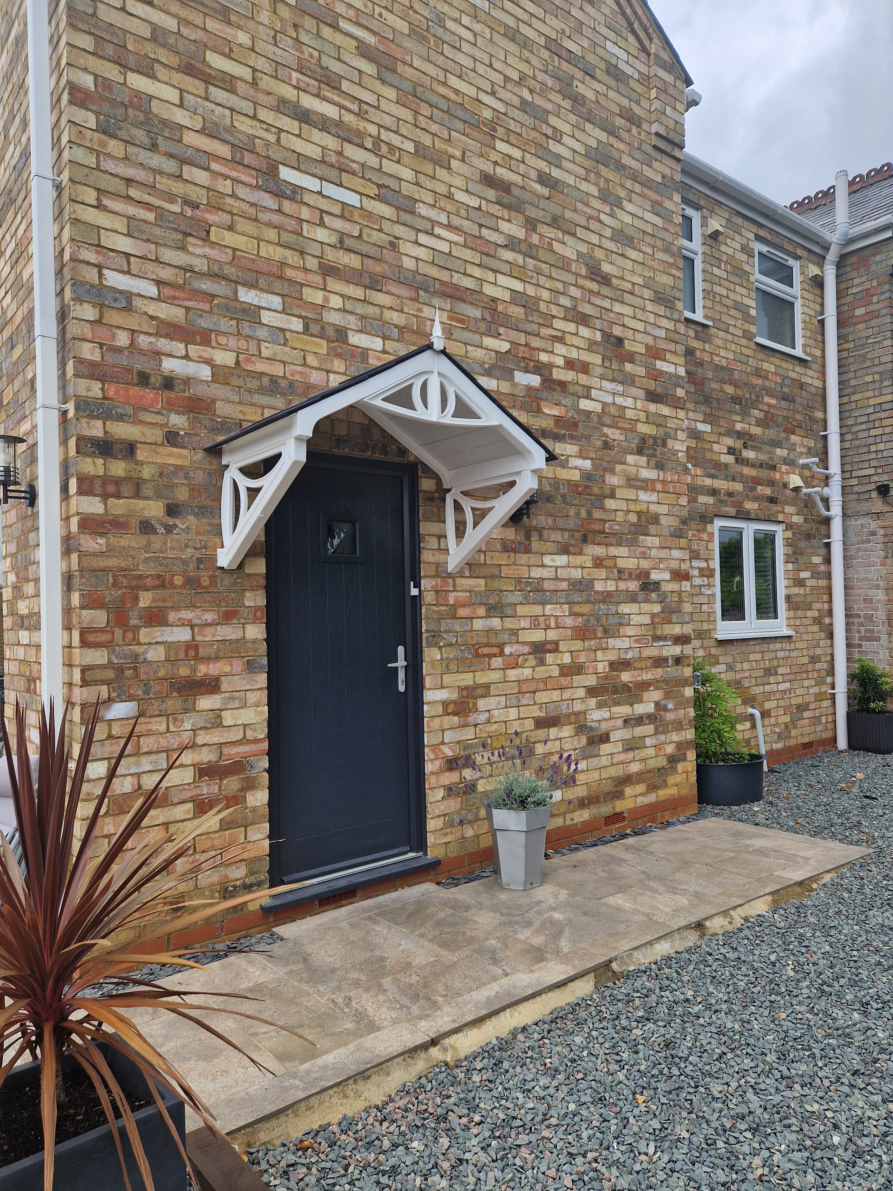 Rockingham Door Canopy 149cm - Flat Pack Porch Canopy