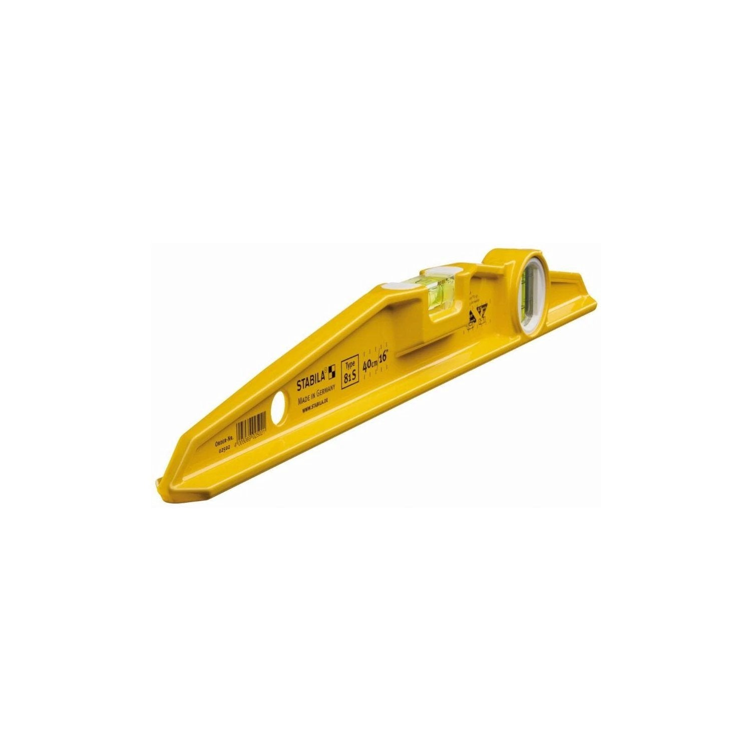 Stabila 81S Bevelled Spirit Level Long Term Accuracy