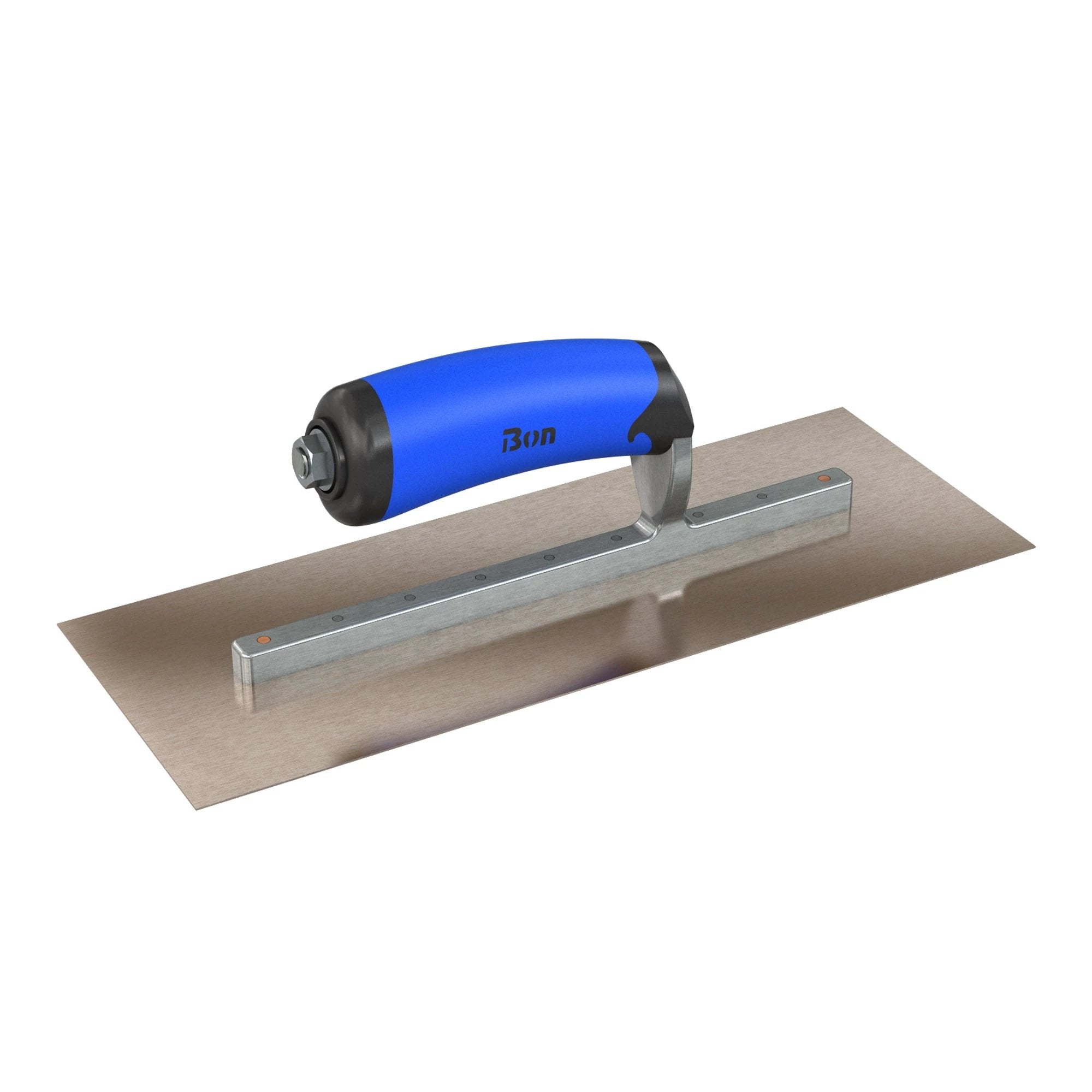 Bon Razor Stainless Steel Finishing Trowel - Square End - Comfort Wave Handle