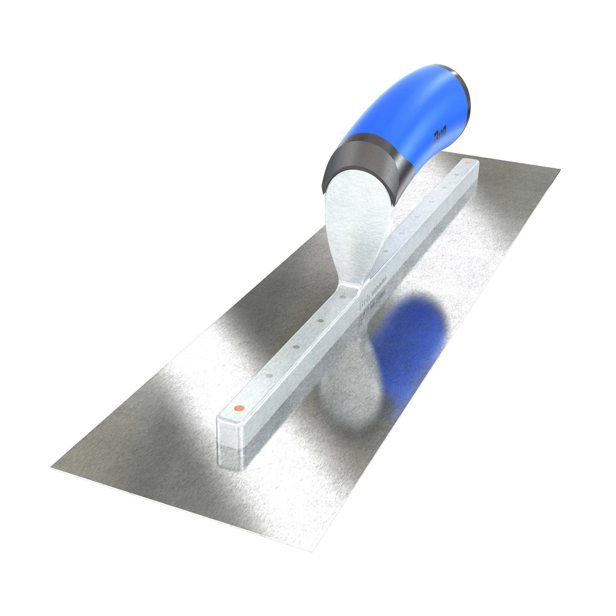 Bon Razor Stainless Steel Finishing Trowel - Square End - Comfort Wave Handle