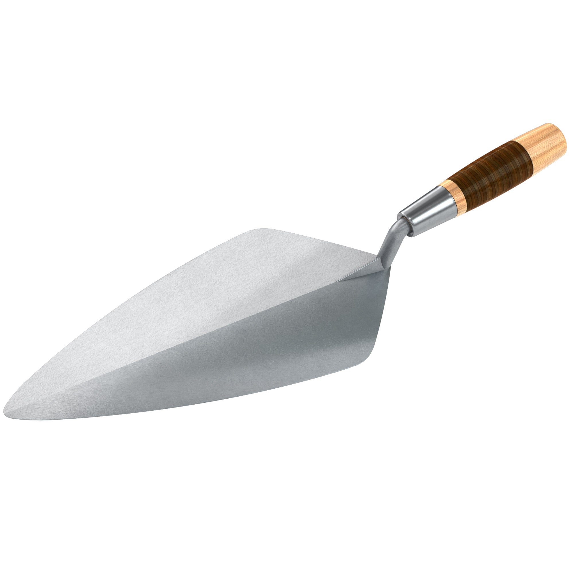 Bon Tool Narrow London Brick Trowel - Leather Handle