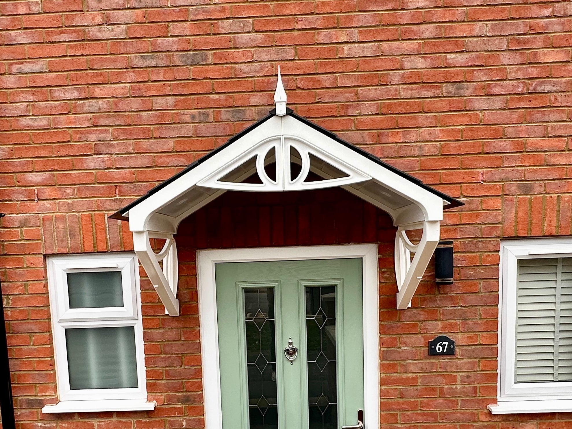 Rockingham Door Canopy 149cm - Flat Pack Porch Canopy
