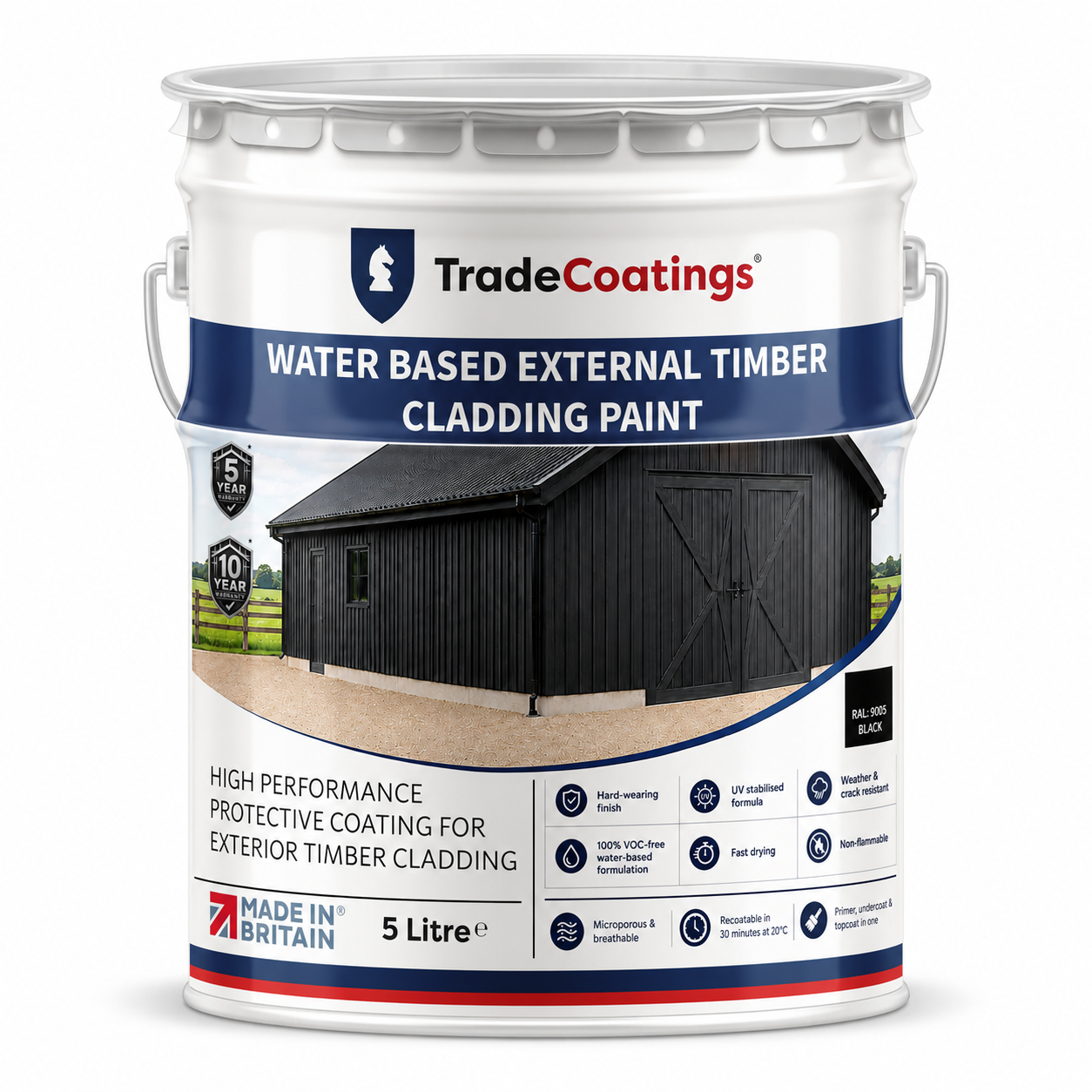 Water Based External Timber Cladding Paint