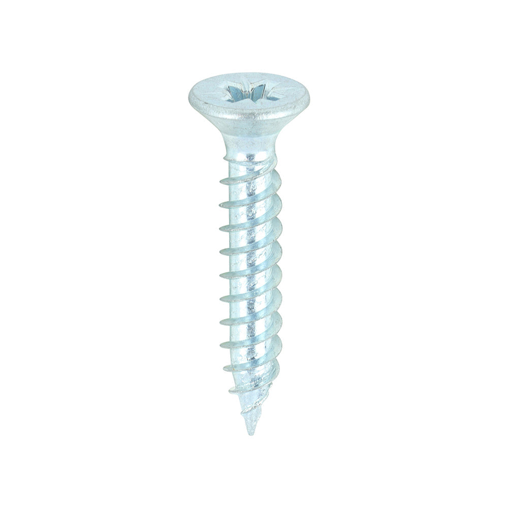 TIMCO Twin-Threaded Woodscrews – PZ – Double Countersunk – Zinc