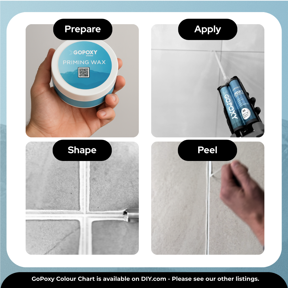 Gopoxy Poly Grout (White)