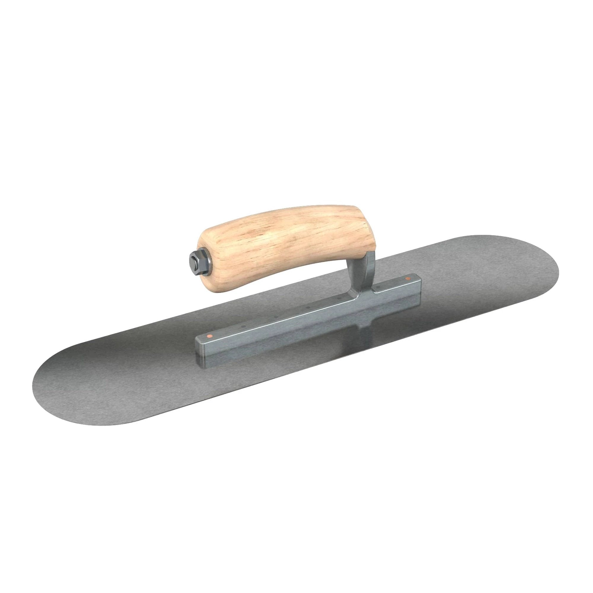 Bon Tool Carbon Steel Pool Trowel - Camel Back Wood Handle