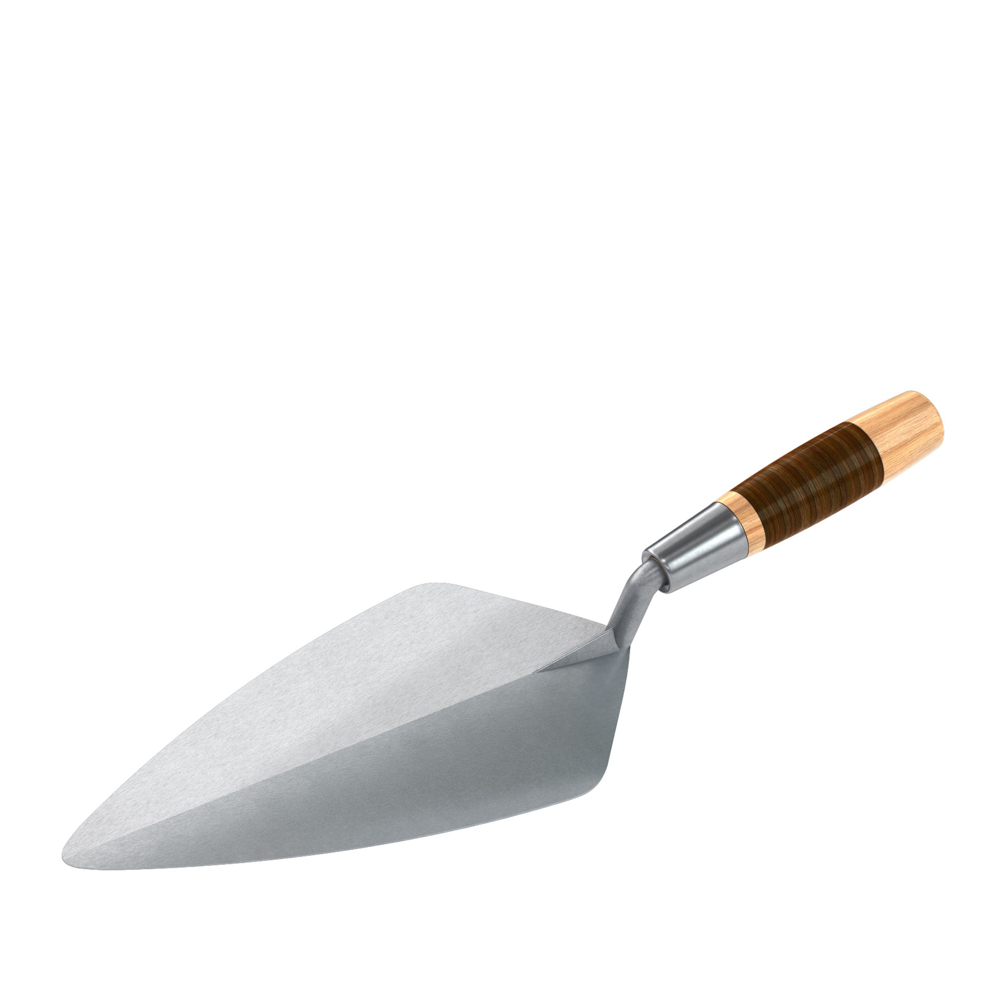 Bon Tool Narrow London Brick Trowel - Leather Handle