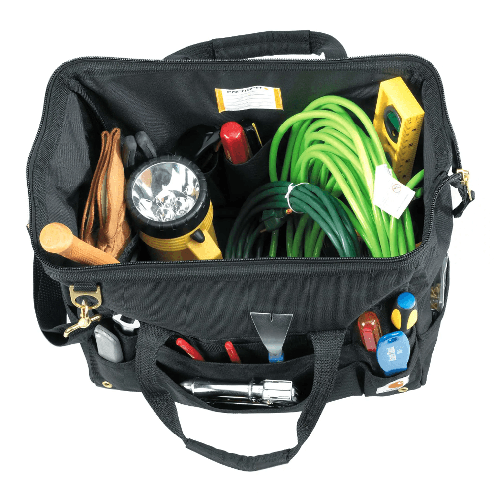 Carhartt B0000352 16-Inch 30 Pocket Heavyweight Tool Bag