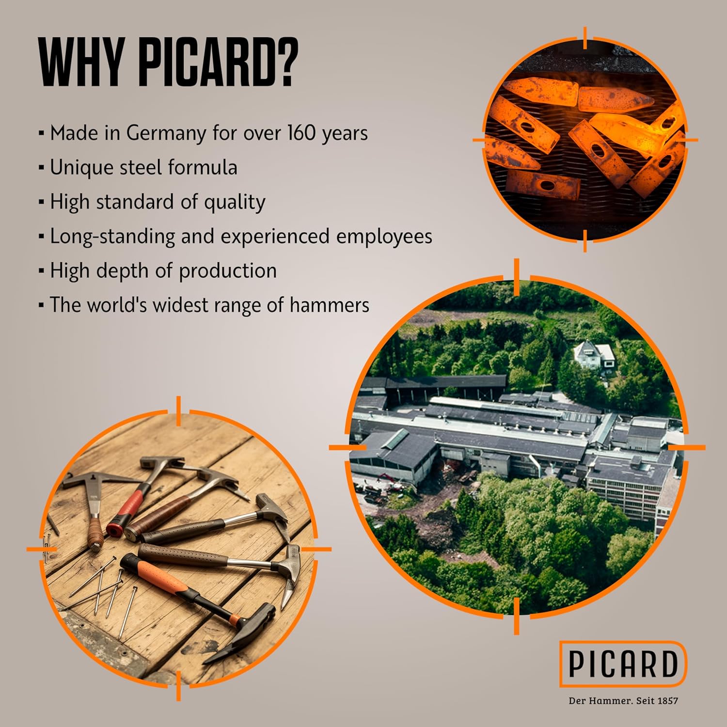 Picard BlackGiant Pry Bar Heavy-Duty Forged Steel