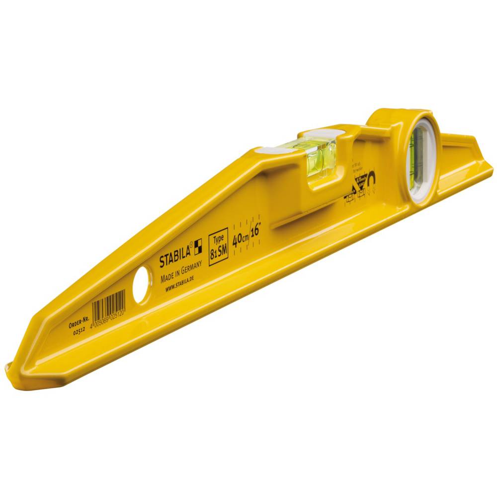 Stabila Bevelled Magnetic Spirit Level 81SM for Hands Free
