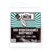 Biodegradable dust sheet